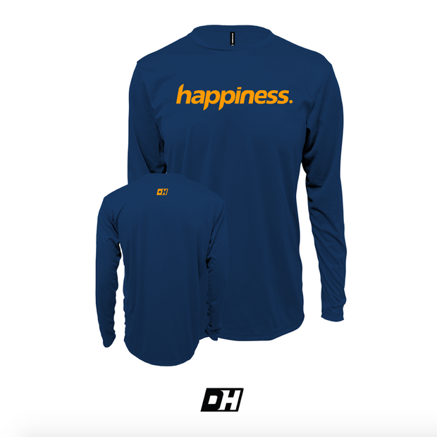 Navy Blue Happiness Long Sleeves